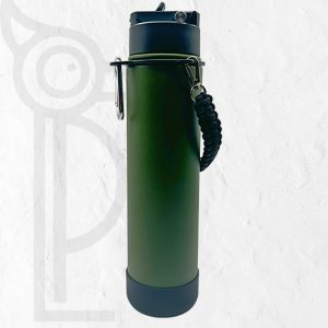 Double Wall Stainless Steel Engraving 24oz (700ml) Rope Water Bottle Camo
