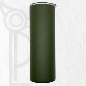 Double Wall Stainless Steel 20oz (590ml) Engraving Skinny Tumbler Camo