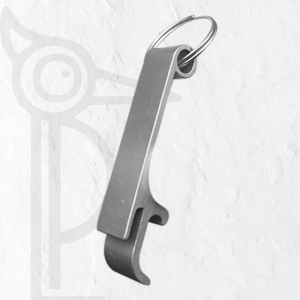 Engraving Aluminium Silver Beer Opener