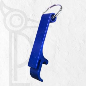 Engraving Aluminium Blue Beer Opener